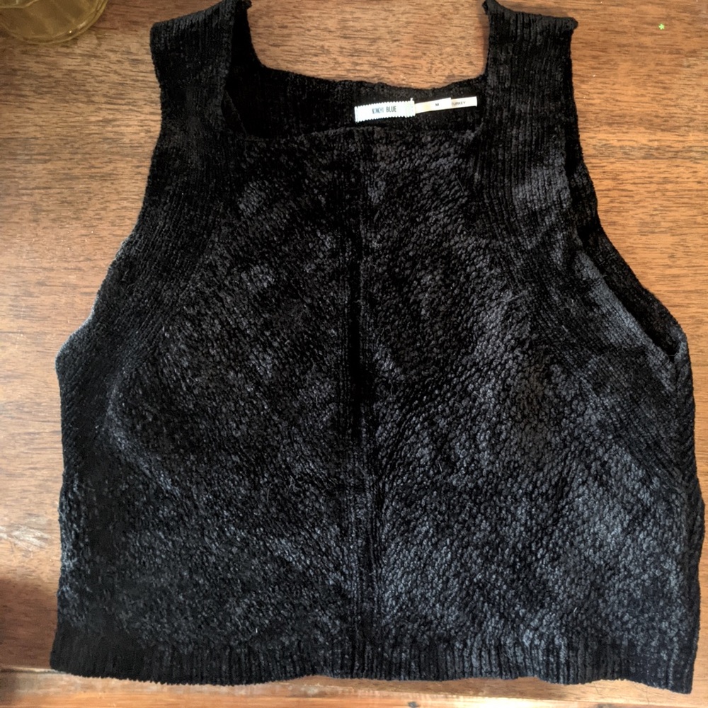 Sweater crop top
